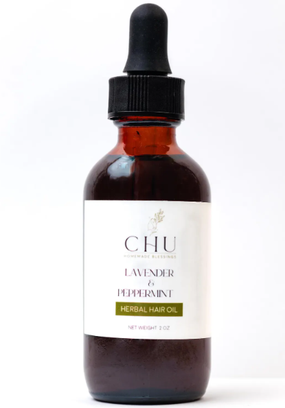 Lavender & Peppermint Herbal Hair Oil