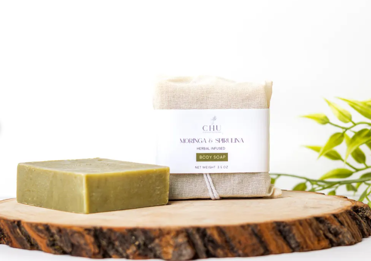 Moringa & Spirulina Body Soap