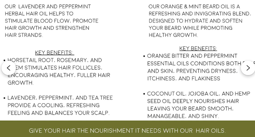 Lavender & Peppermint Herbal Hair Oil