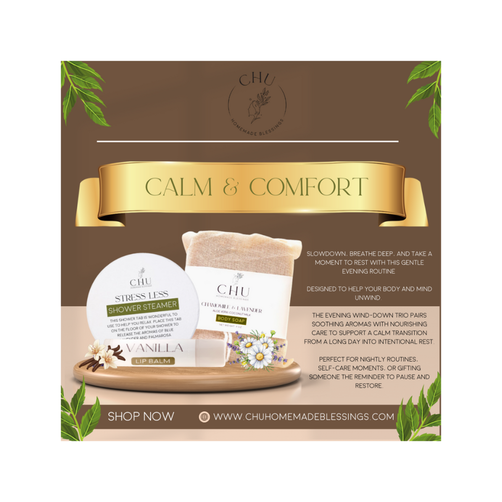 Calm and Comfort - Wind Down Trio