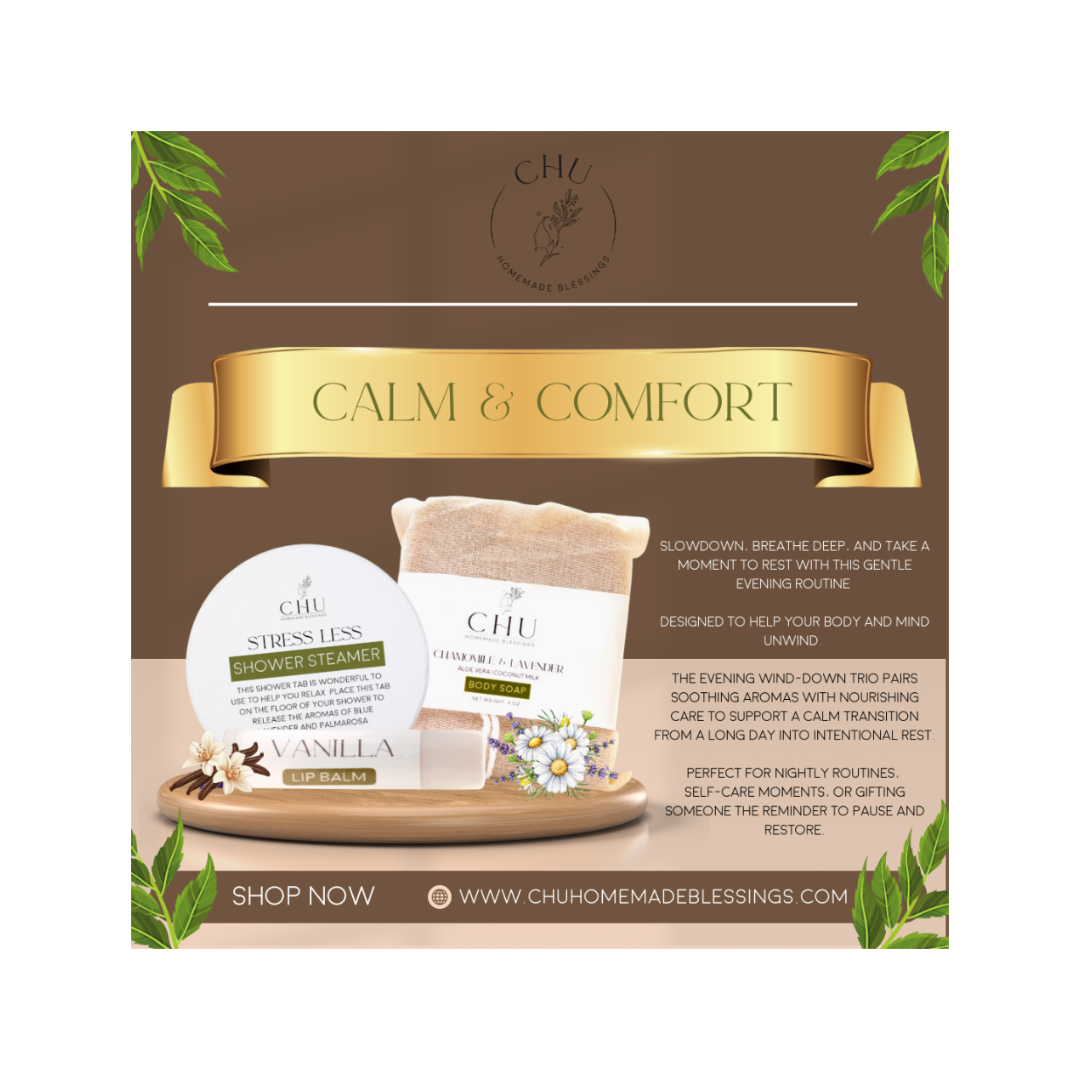 Calm and Comfort - Wind Down Trio