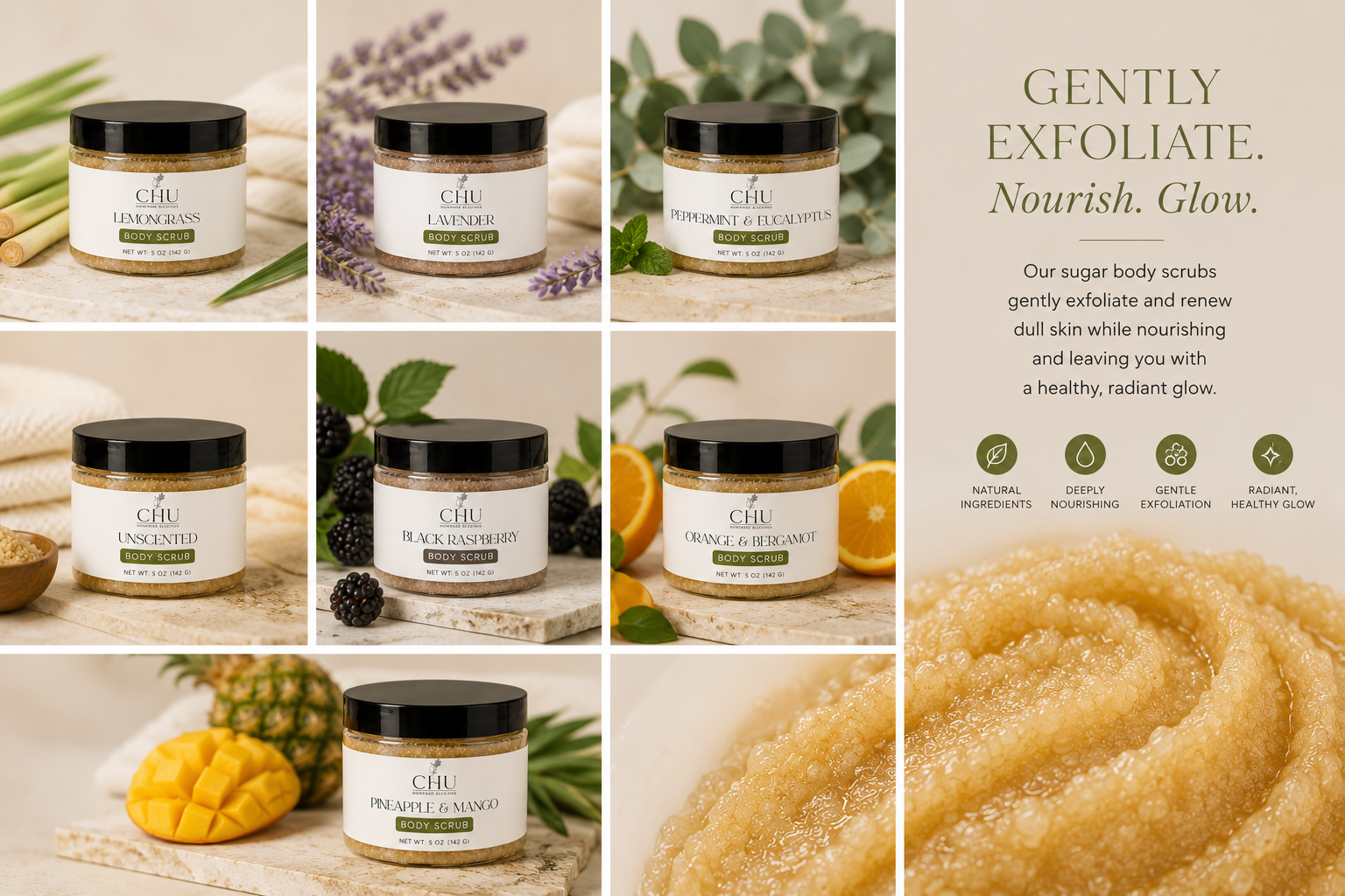 Nourishing Sugar Body Scrub