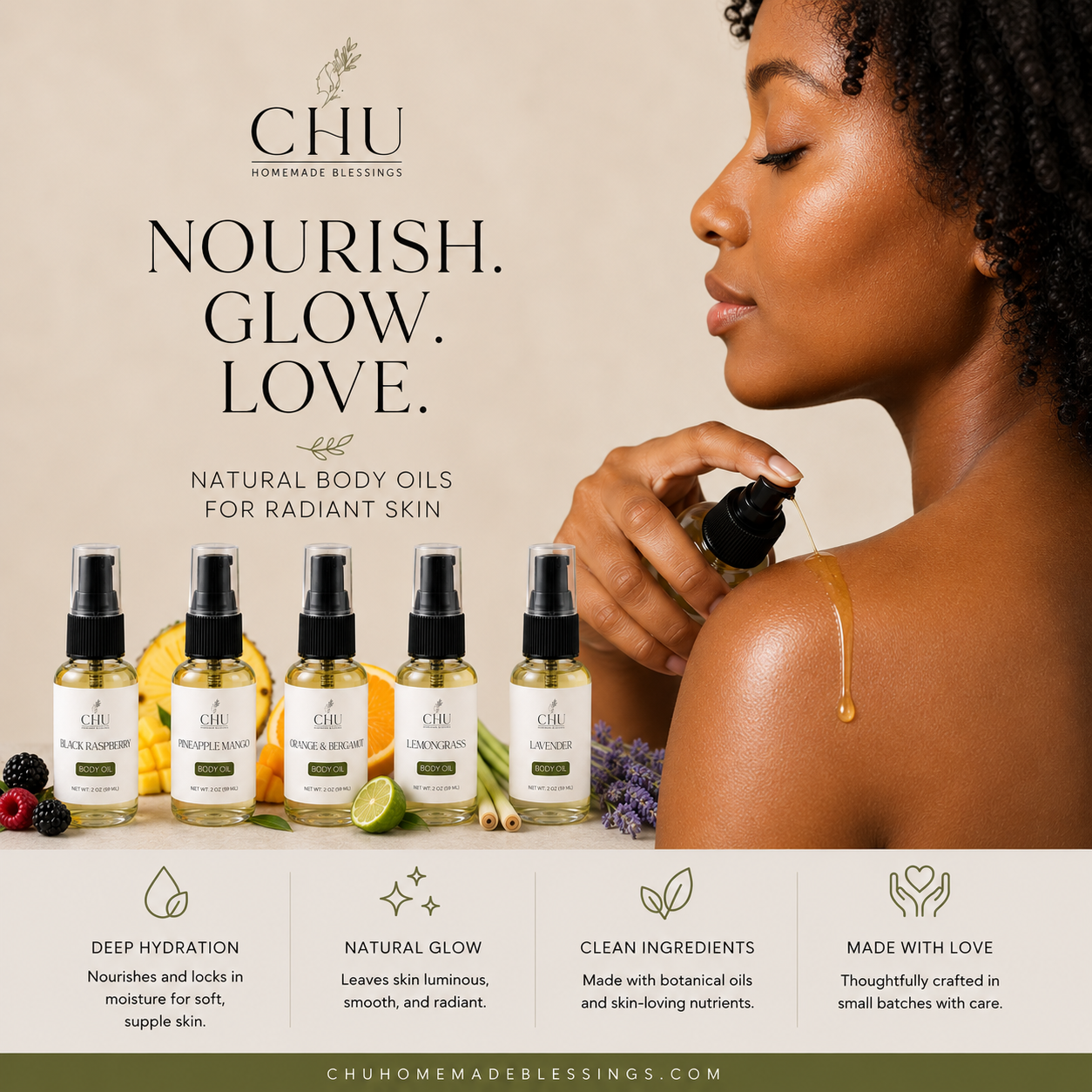 Bath and Body Oil