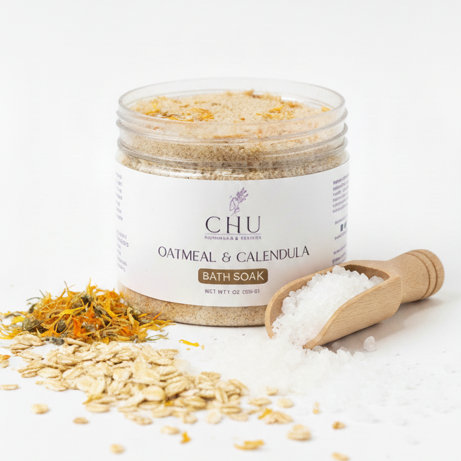 Oatmeal & Calendula Bath Soak