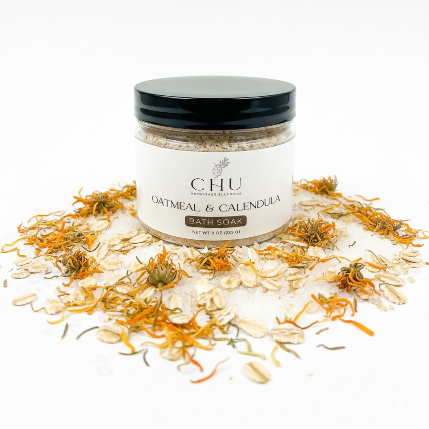 Oatmeal & Calendula Bath Soak