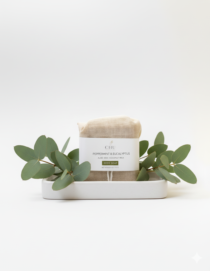 Peppermint & Eucalyptus Body Soap