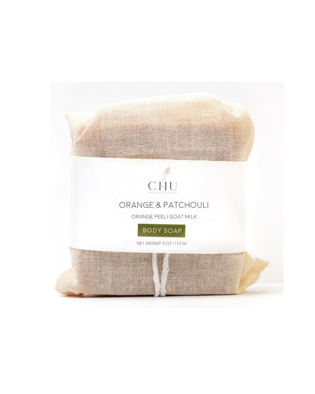 Orange & Patchouli Body Soap